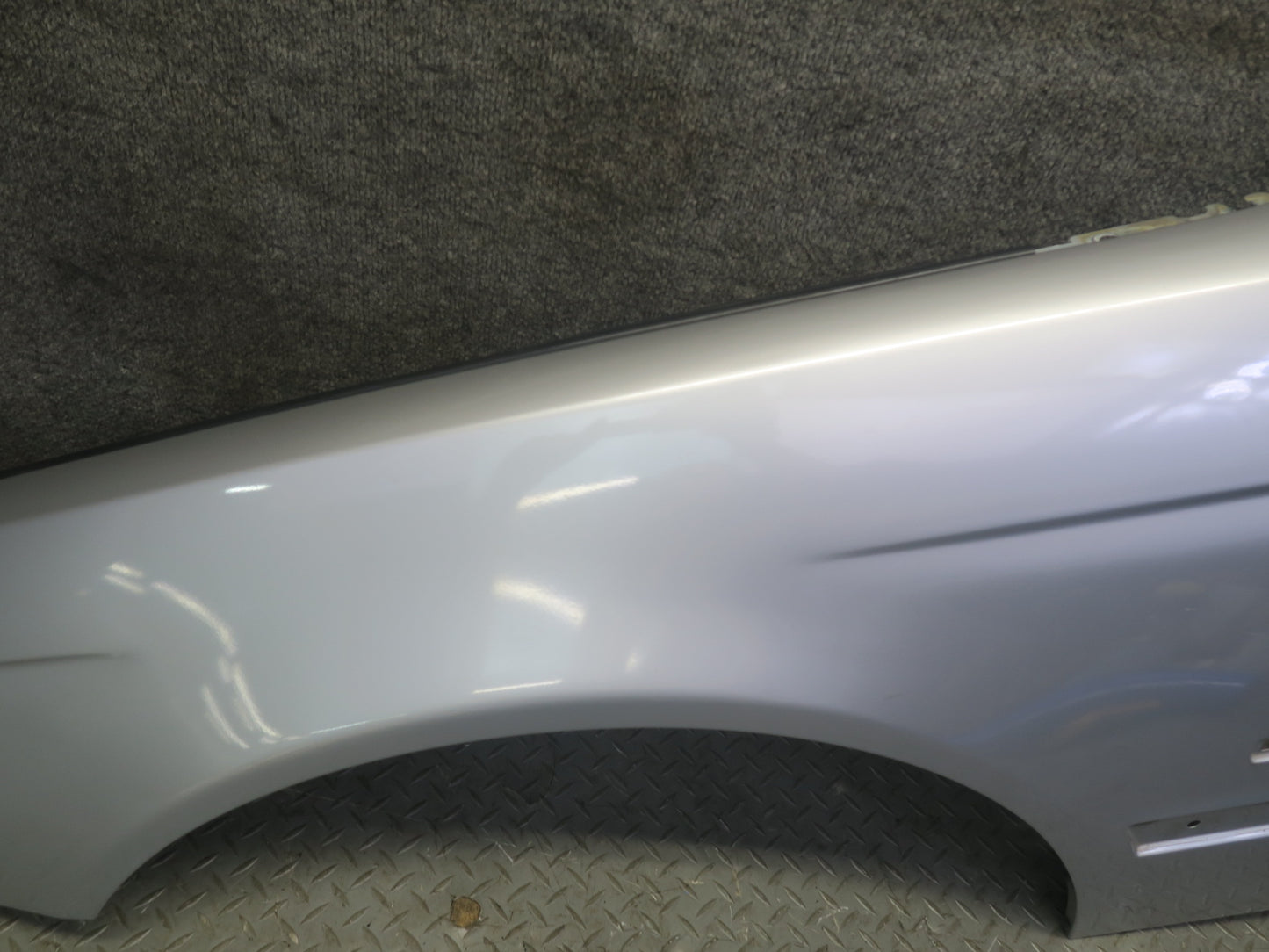 97-03 BMW E39 540i Front Left Fender Sheel Cover Panel Arctic Silver OEM