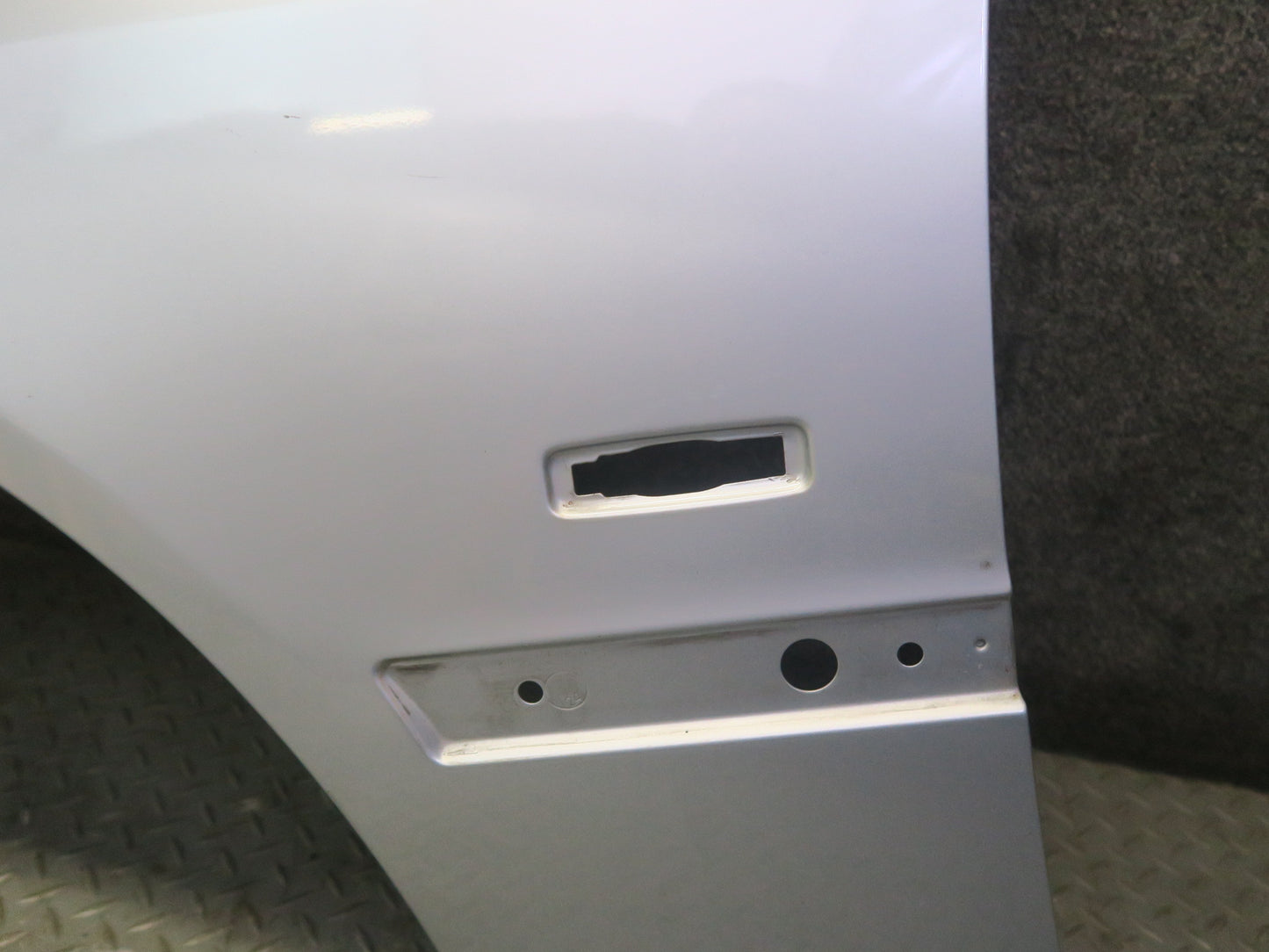 97-03 BMW E39 540i Front Left Fender Sheel Cover Panel Arctic Silver OEM