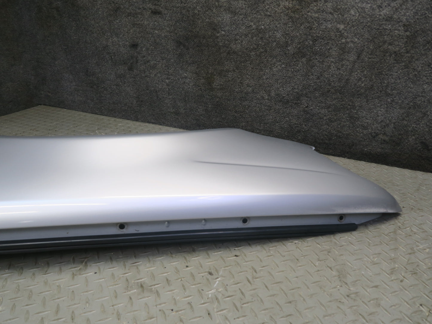97-03 BMW E39 540i Front Left Fender Sheel Cover Panel Arctic Silver OEM