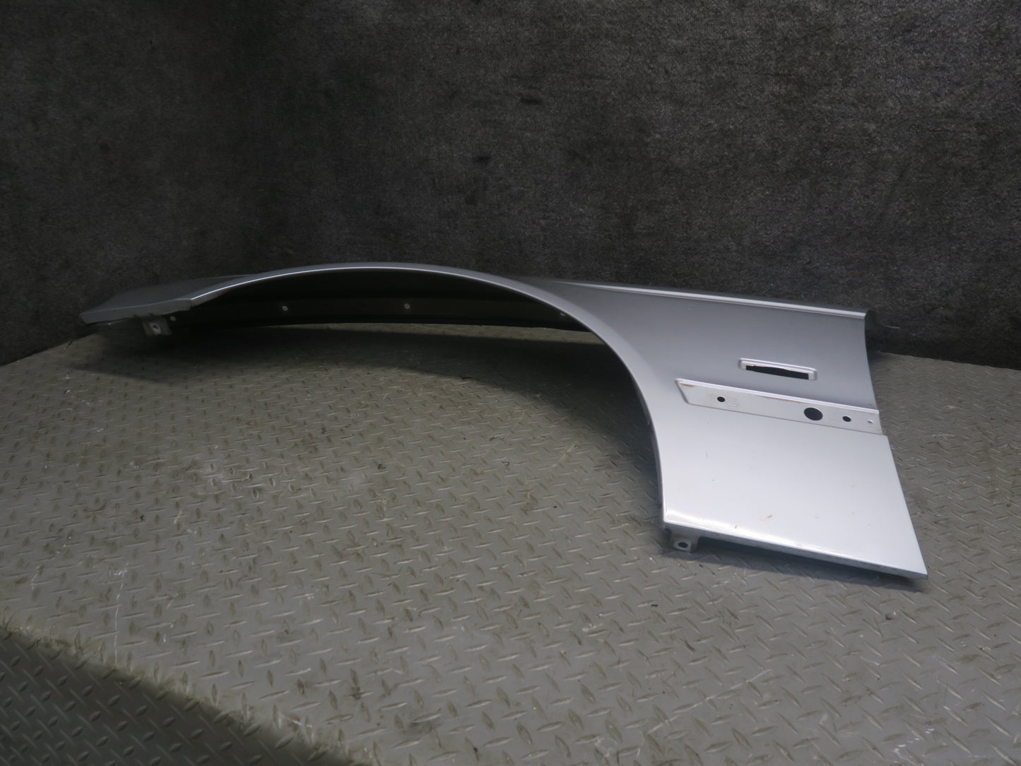 97-03 BMW E39 540i Front Left Fender Sheel Cover Panel Arctic Silver OEM