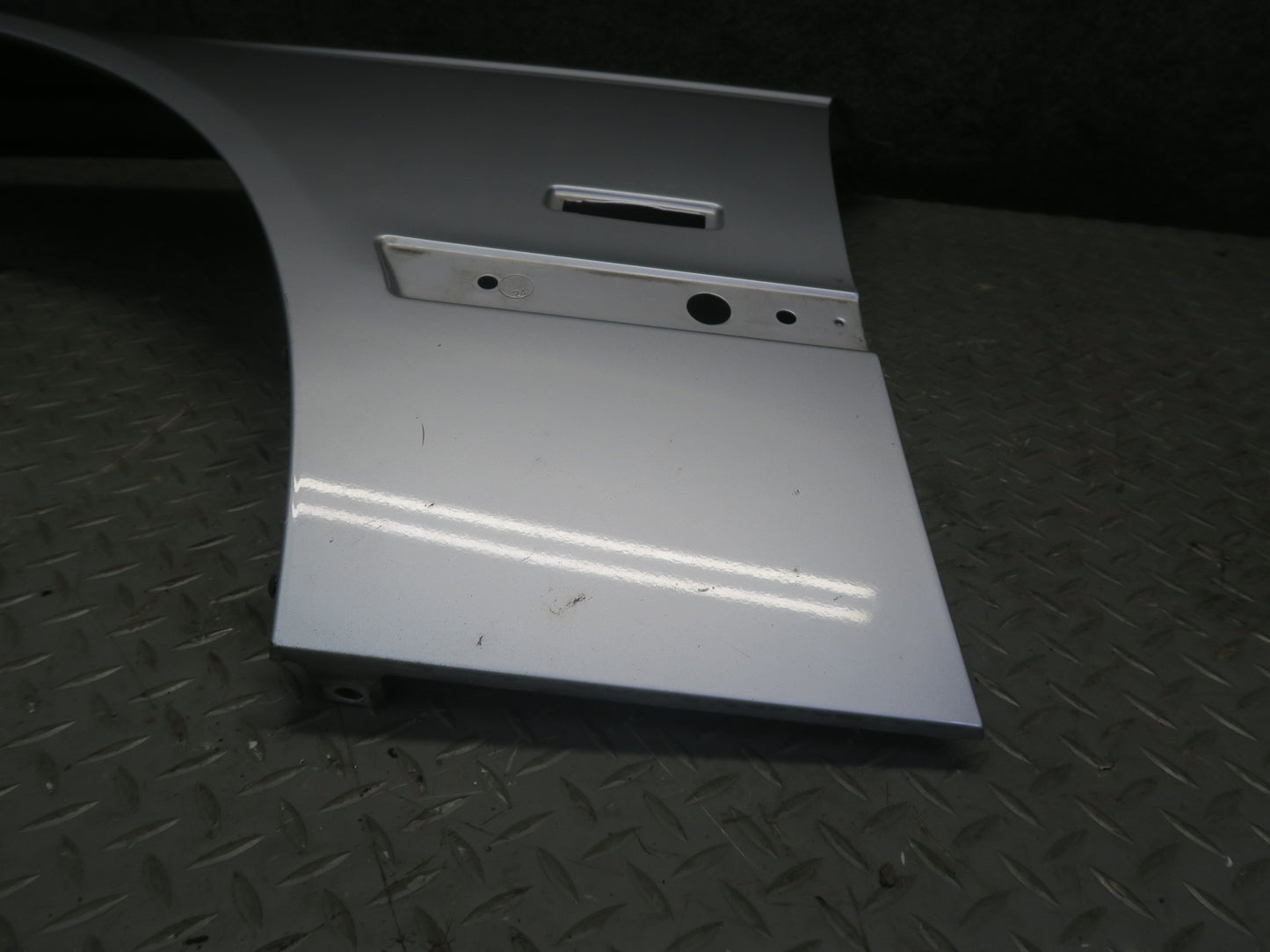97-03 BMW E39 540i Front Left Fender Sheel Cover Panel Arctic Silver OEM