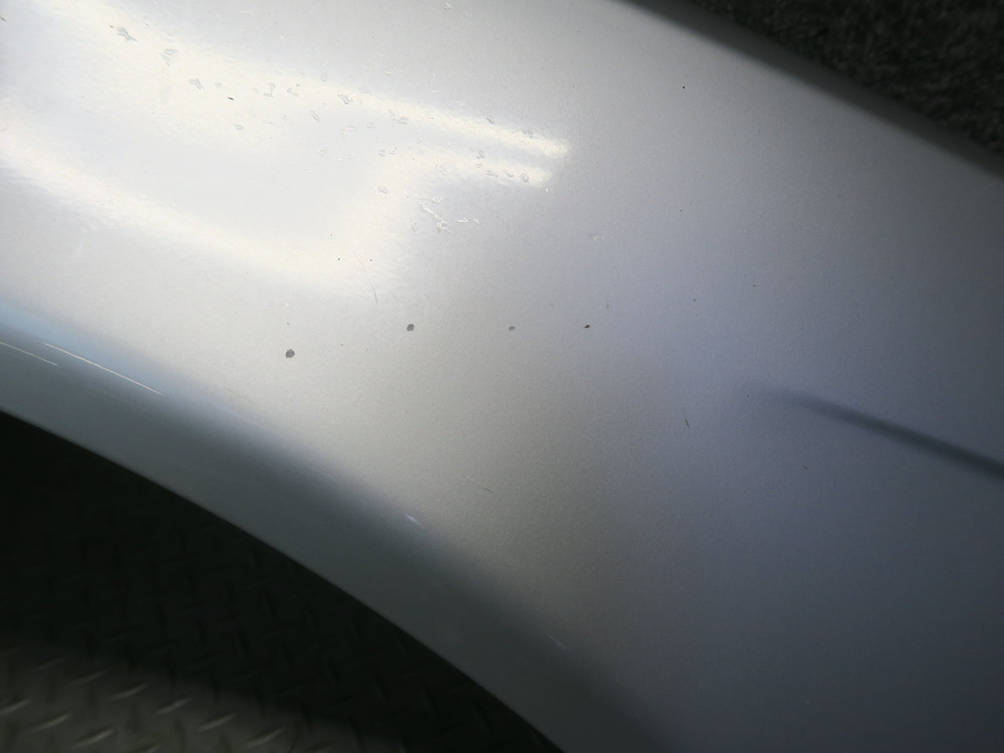 97-03 BMW E39 540i Front Right Fender Sheel Cover Panel Arctic Silver OEM