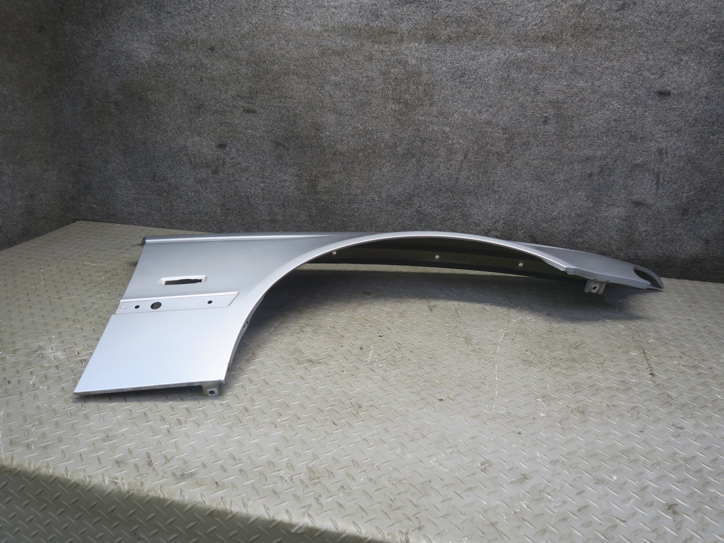 97-03 BMW E39 540i Front Right Fender Sheel Cover Panel Arctic Silver OEM