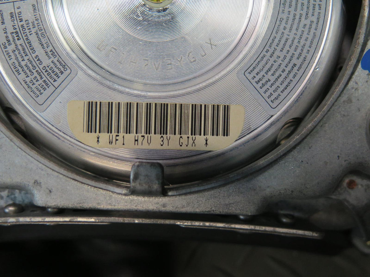 98-99 BMW E39 540i FRONT LEFT DRIVER SIDE STEERING WHEEL SRS AIRBAG OEM