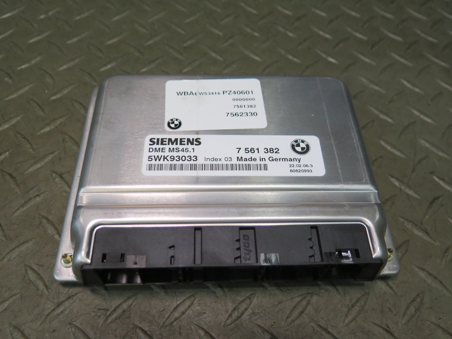 05-06 BMW E46 330Ci M54 Conv A/T ECU ECM Ignition Immo EWS IV Lock KEY Set OEM