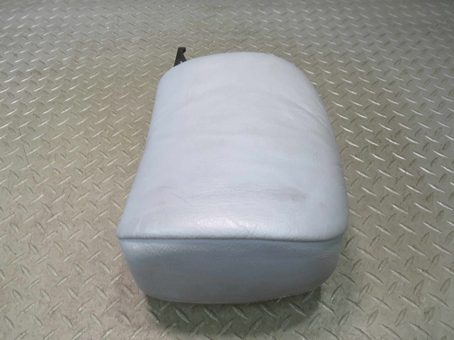 01-06 BMW E46 330Ci Convertible Set of 2 Front Leather Seat Headrest Gray OEM