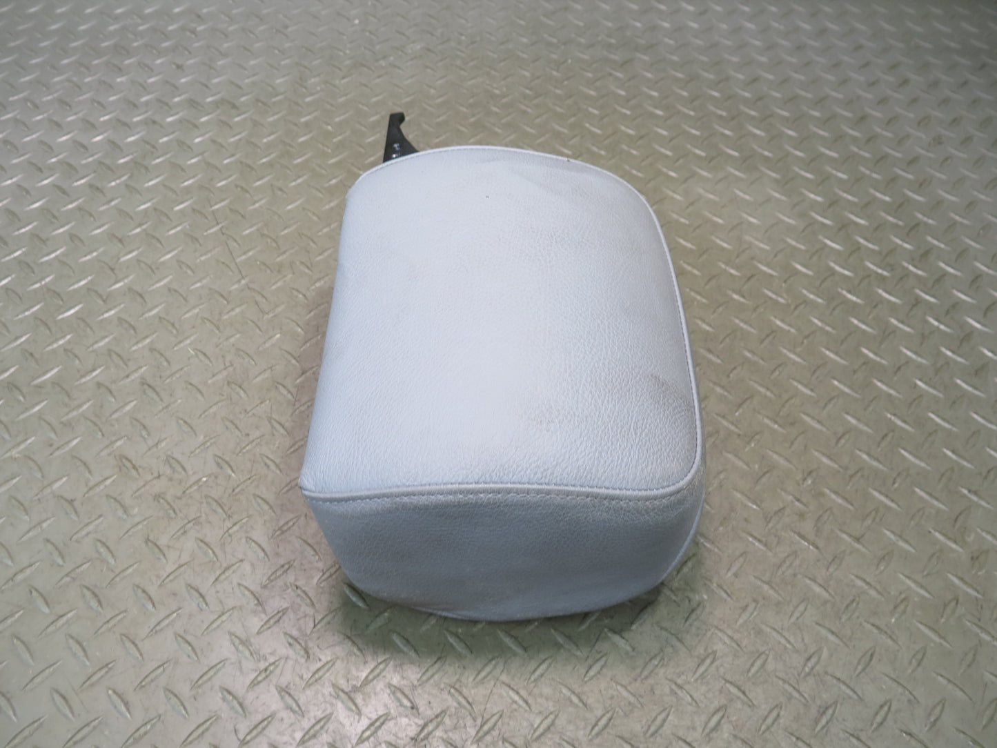01-06 BMW E46 330Ci Convertible Set of 2 Front Leather Seat Headrest Gray OEM