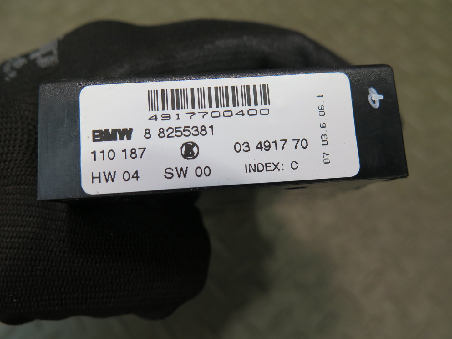 01-06 BMW E46 330Ci Convertible Front Left Seat Adjustment Control Switch OEM