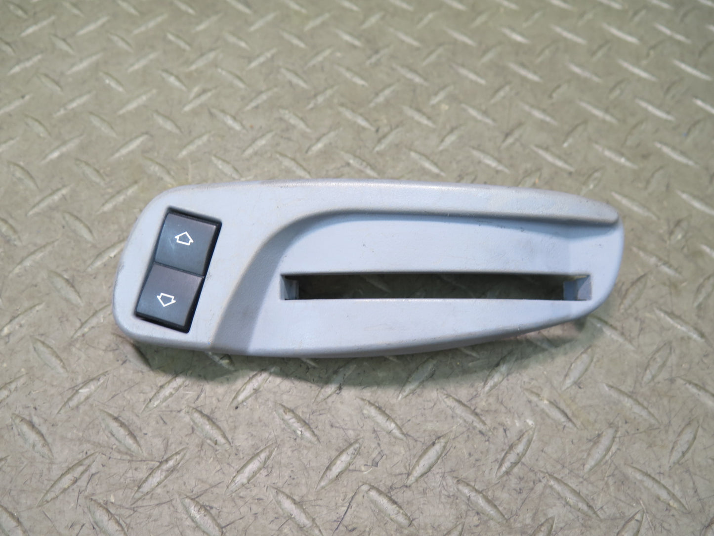 01-06 BMW E46 330Ci Convertible Front Right Seat Folding Lever Trim w Switch OEM