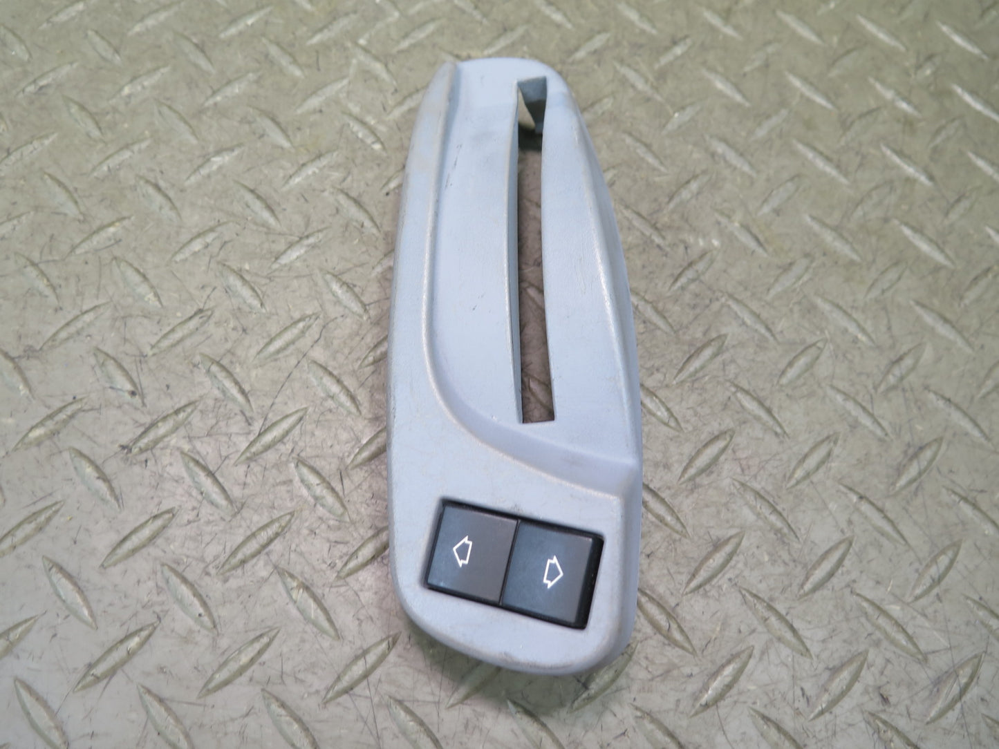 01-06 BMW E46 330Ci Convertible Front Right Seat Folding Lever Trim w Switch OEM