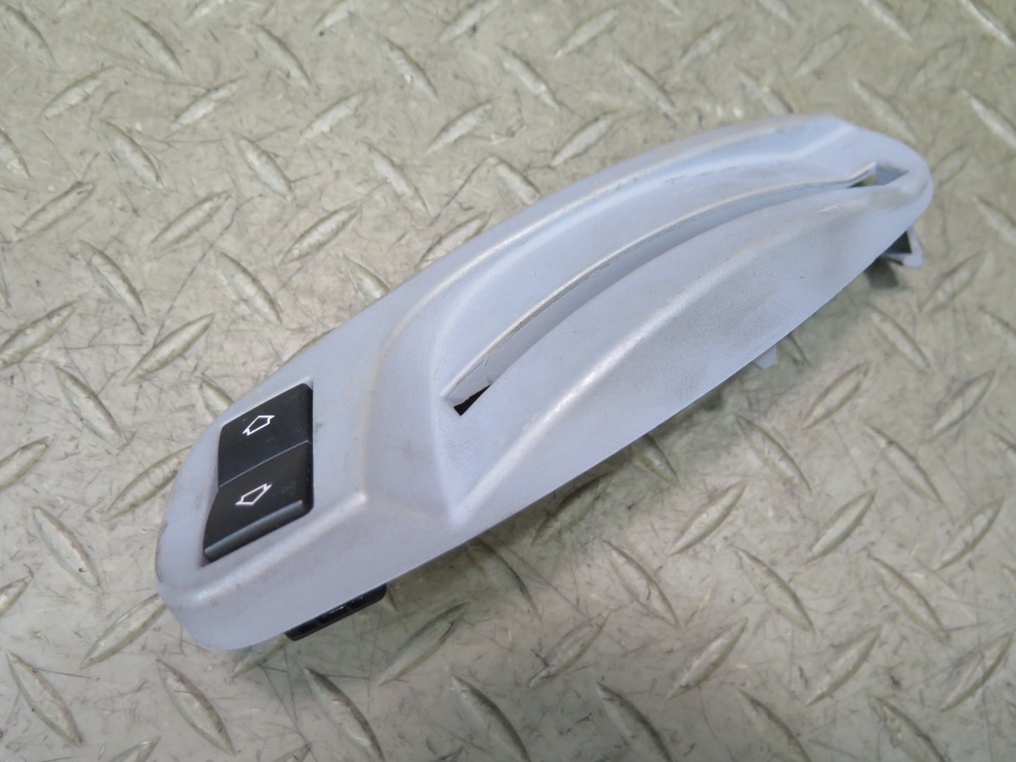 01-06 BMW E46 330Ci Convertible Front Right Seat Folding Lever Trim w Switch OEM