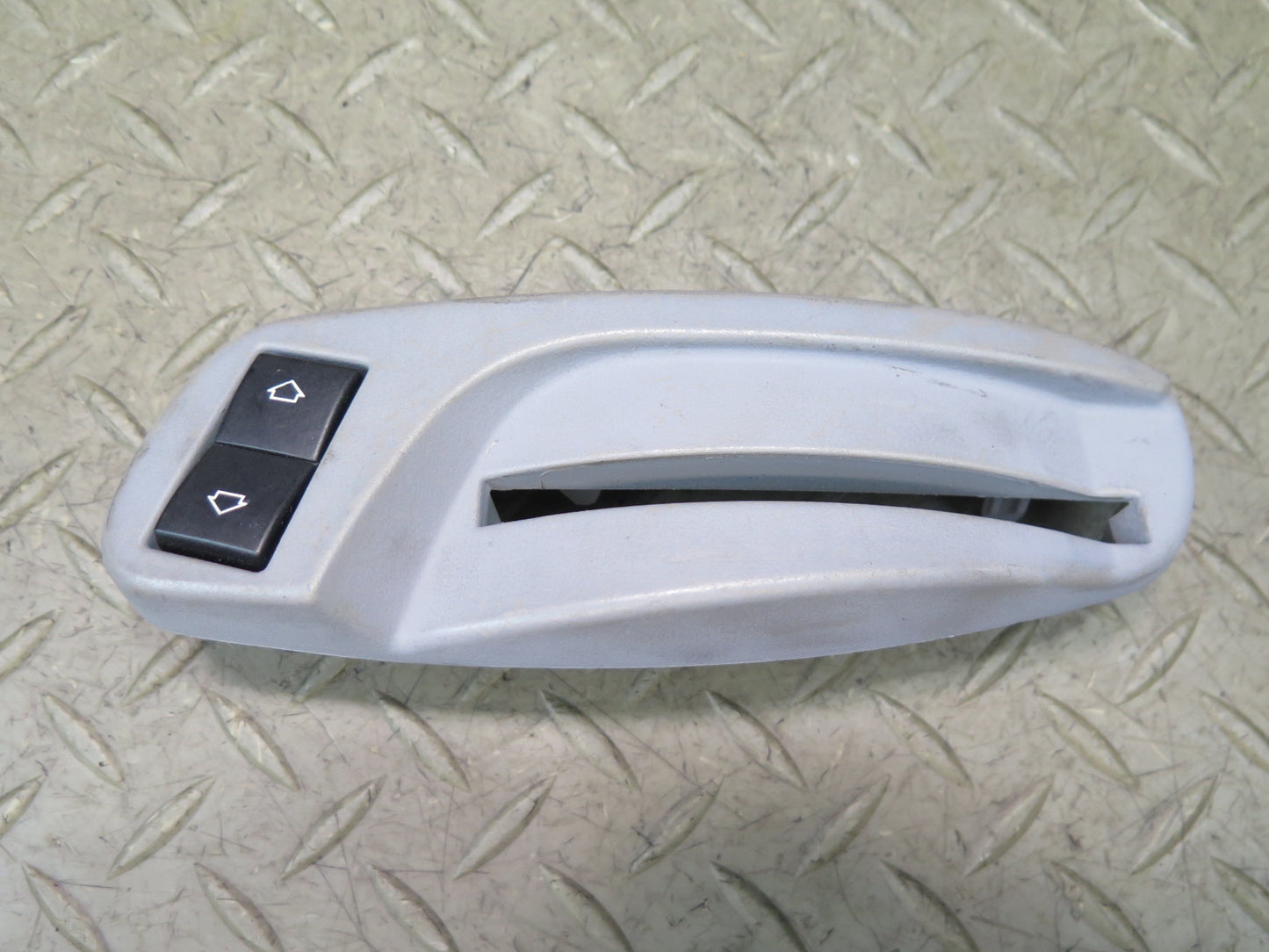 01-06 BMW E46 330Ci Convertible Front Right Seat Folding Lever Trim w Switch OEM