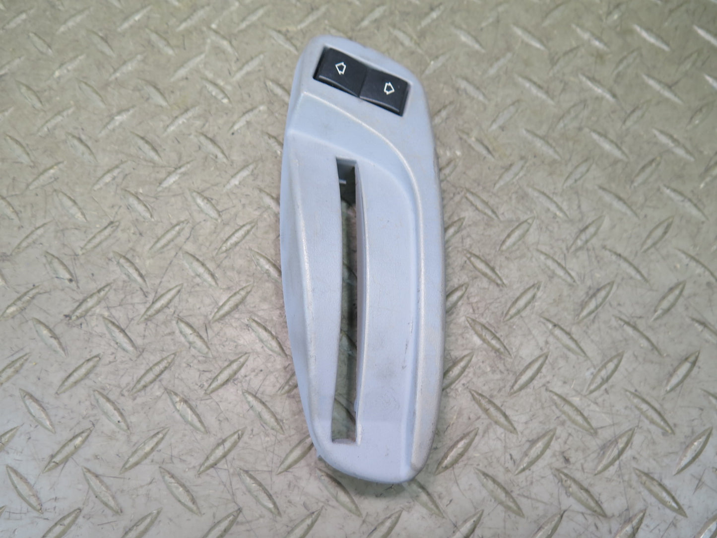 01-06 BMW E46 330Ci Convertible Front Right Seat Folding Lever Trim w Switch OEM
