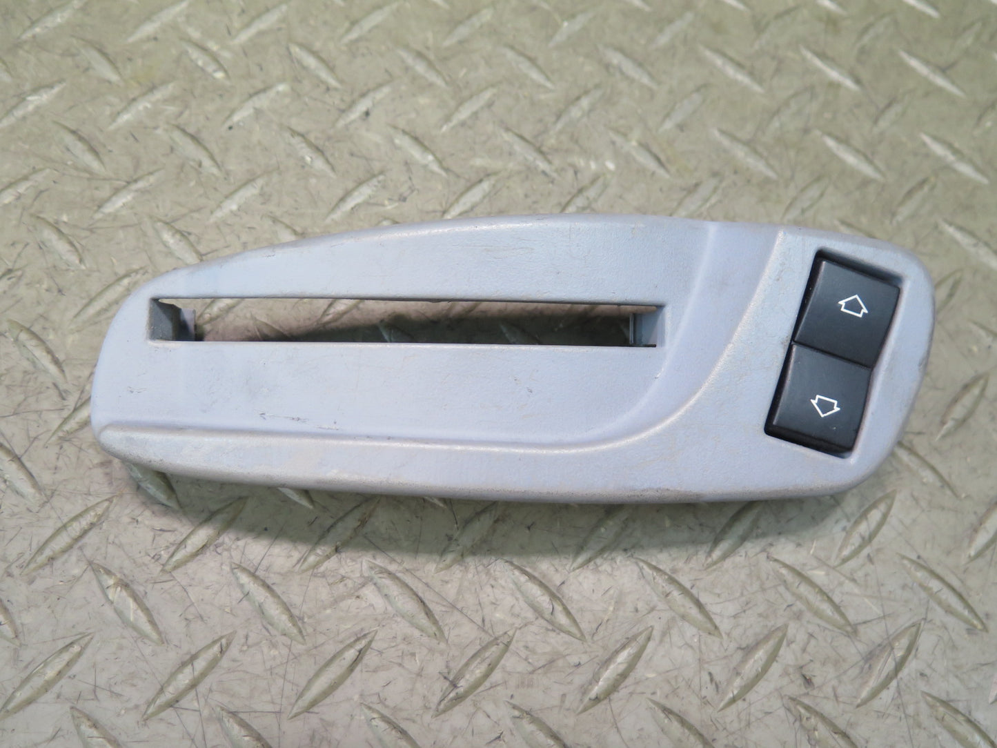 01-06 BMW E46 330Ci Convertible Front Right Seat Folding Lever Trim w Switch OEM