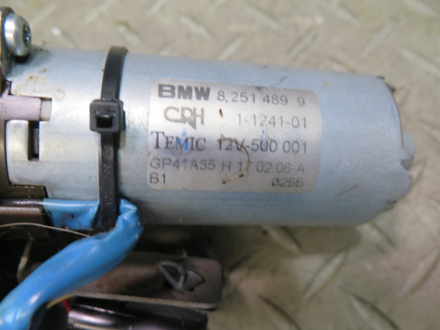 01-06 BMW E46 330Ci Convertible Set of 4 Front Left Seat Adjust Motor OEM