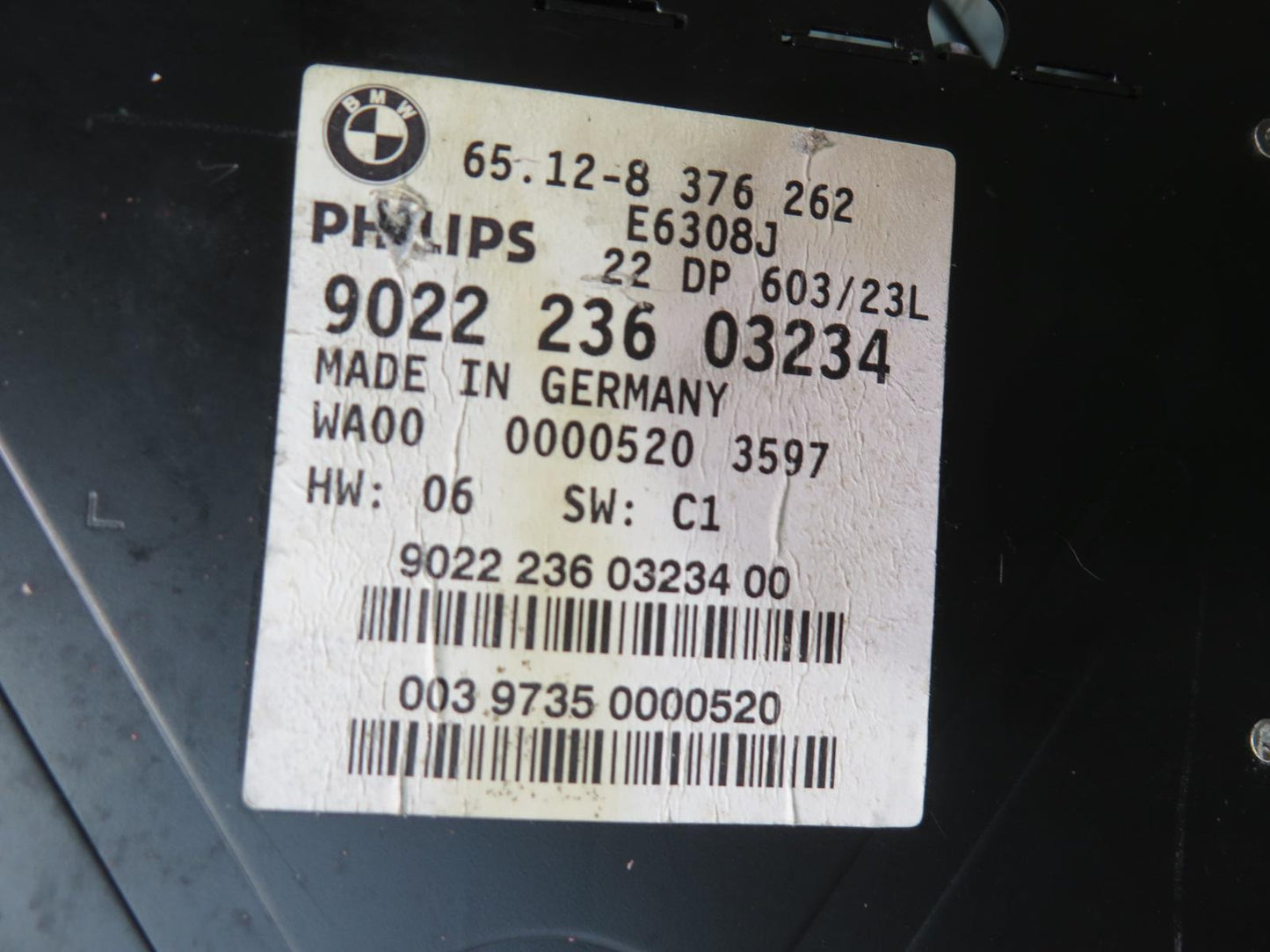 97-03 BMW E39 540i Hifi DSP Audio System Amplifier AMP 8376262 OEM