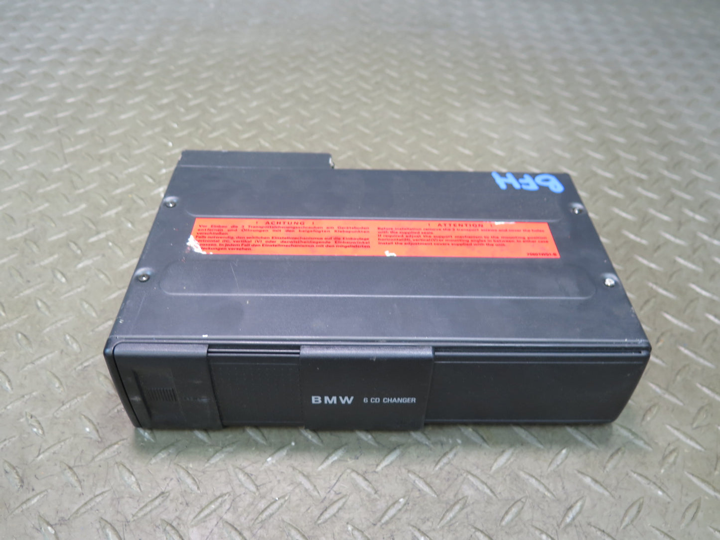 97-03 BMW E39 540i Alpine CD Changer Player w Magazine 1469404 OEM