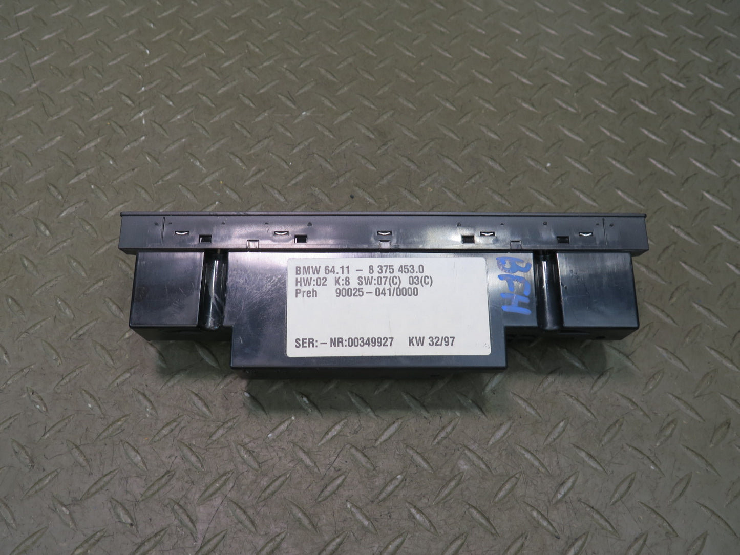 97-03 BMW E39 540i A/C Heater Climate Control Switch  Panel 8375453 OEM