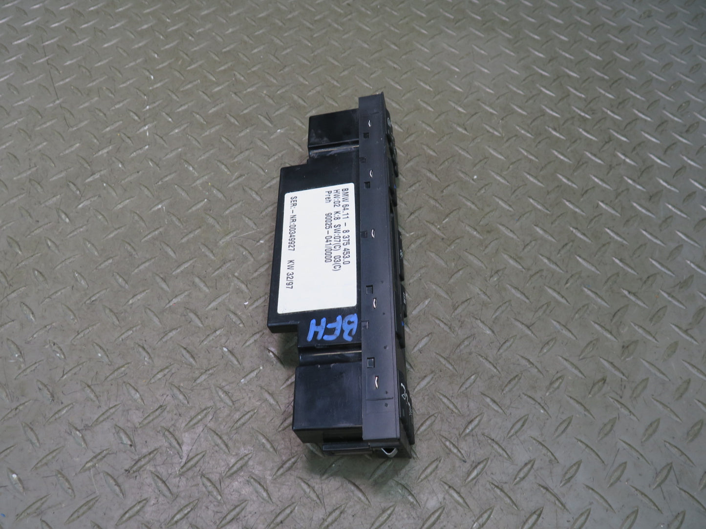 97-03 BMW E39 540i A/C Heater Climate Control Switch  Panel 8375453 OEM