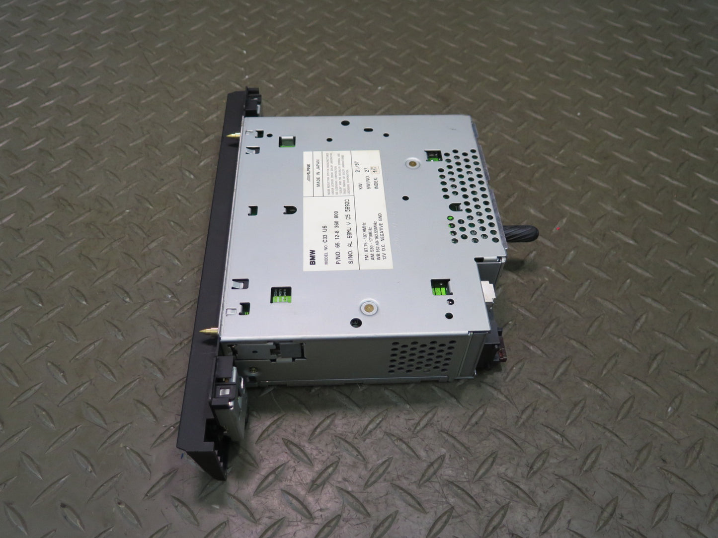 97-99 BMW E39 540i Cassette Player 8360800 OEM