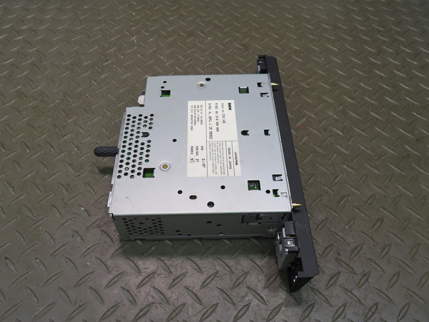 97-99 BMW E39 540i Cassette Player 8360800 OEM