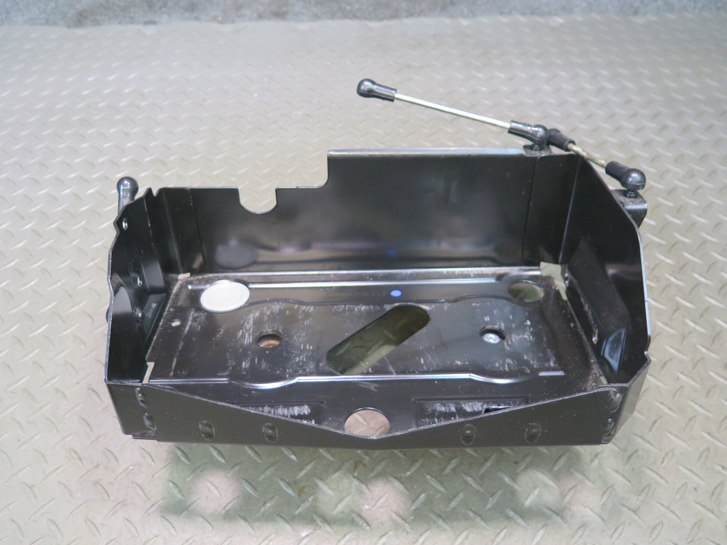 01-06 BMW E46 330Ci Convertible Battery Tray Vibration Absorber Bracket OEM