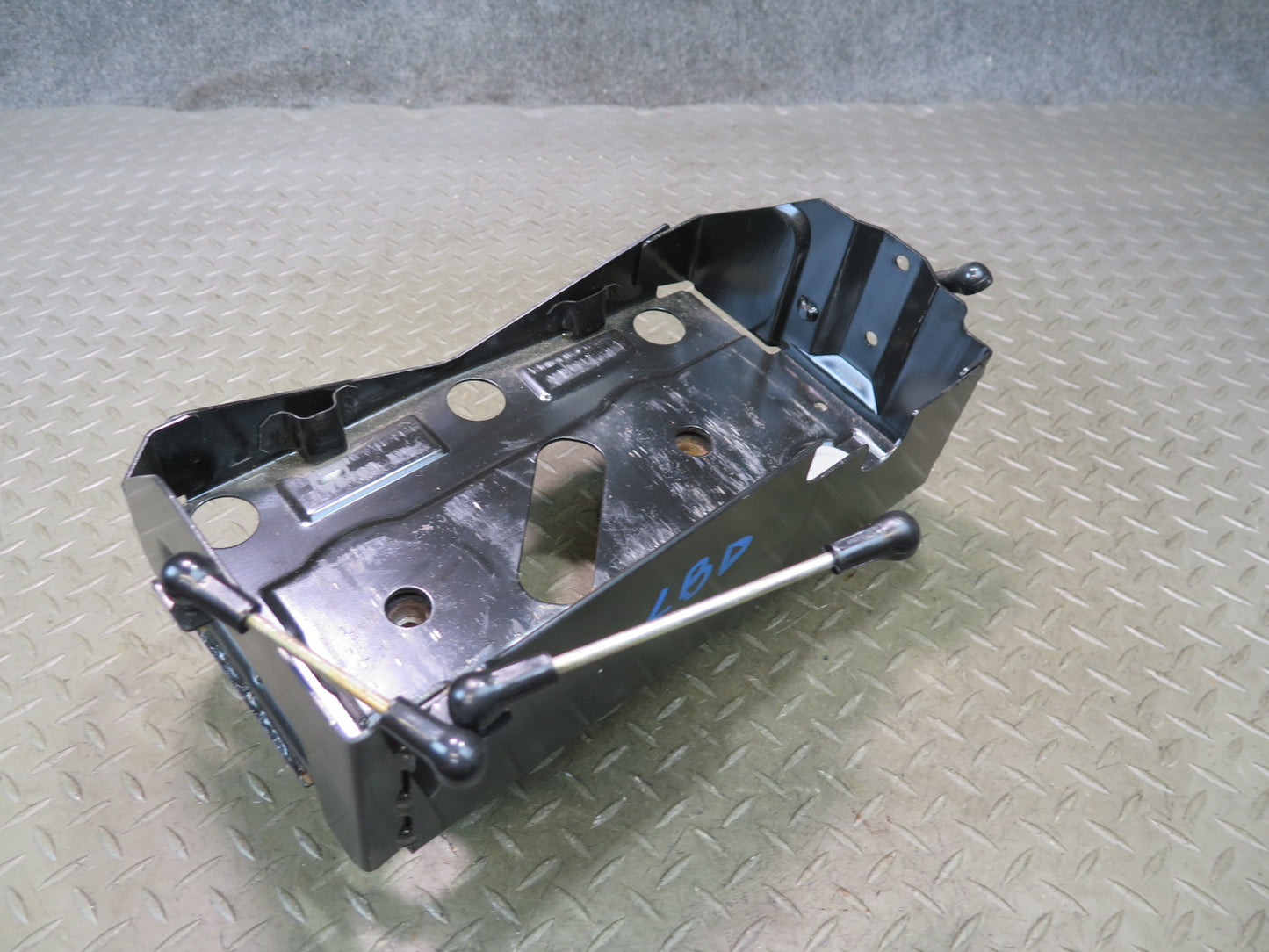 01-06 BMW E46 330Ci Convertible Battery Tray Vibration Absorber Bracket OEM