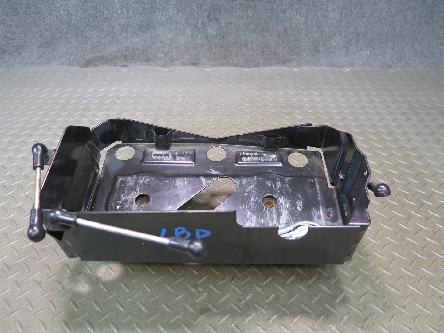 01-06 BMW E46 330Ci Convertible Battery Tray Vibration Absorber Bracket OEM