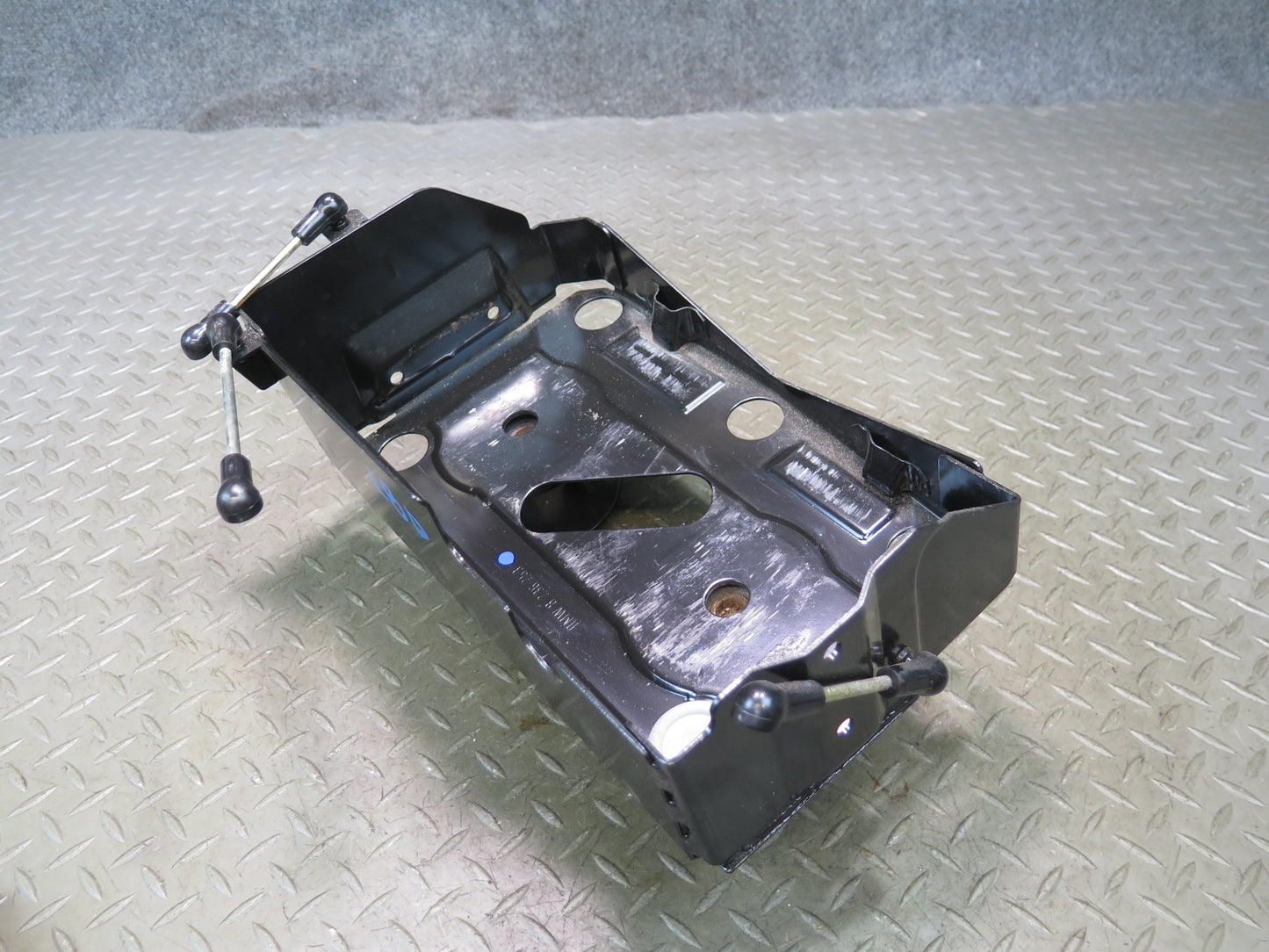 01-06 BMW E46 330Ci Convertible Battery Tray Vibration Absorber Bracket OEM