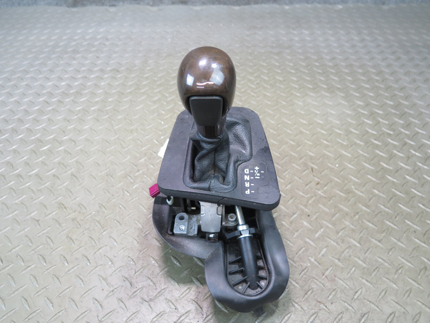 02-06 BMW E46 330Ci A/T Automatic Transmission Gear Shifter w Cable & Knob OEM