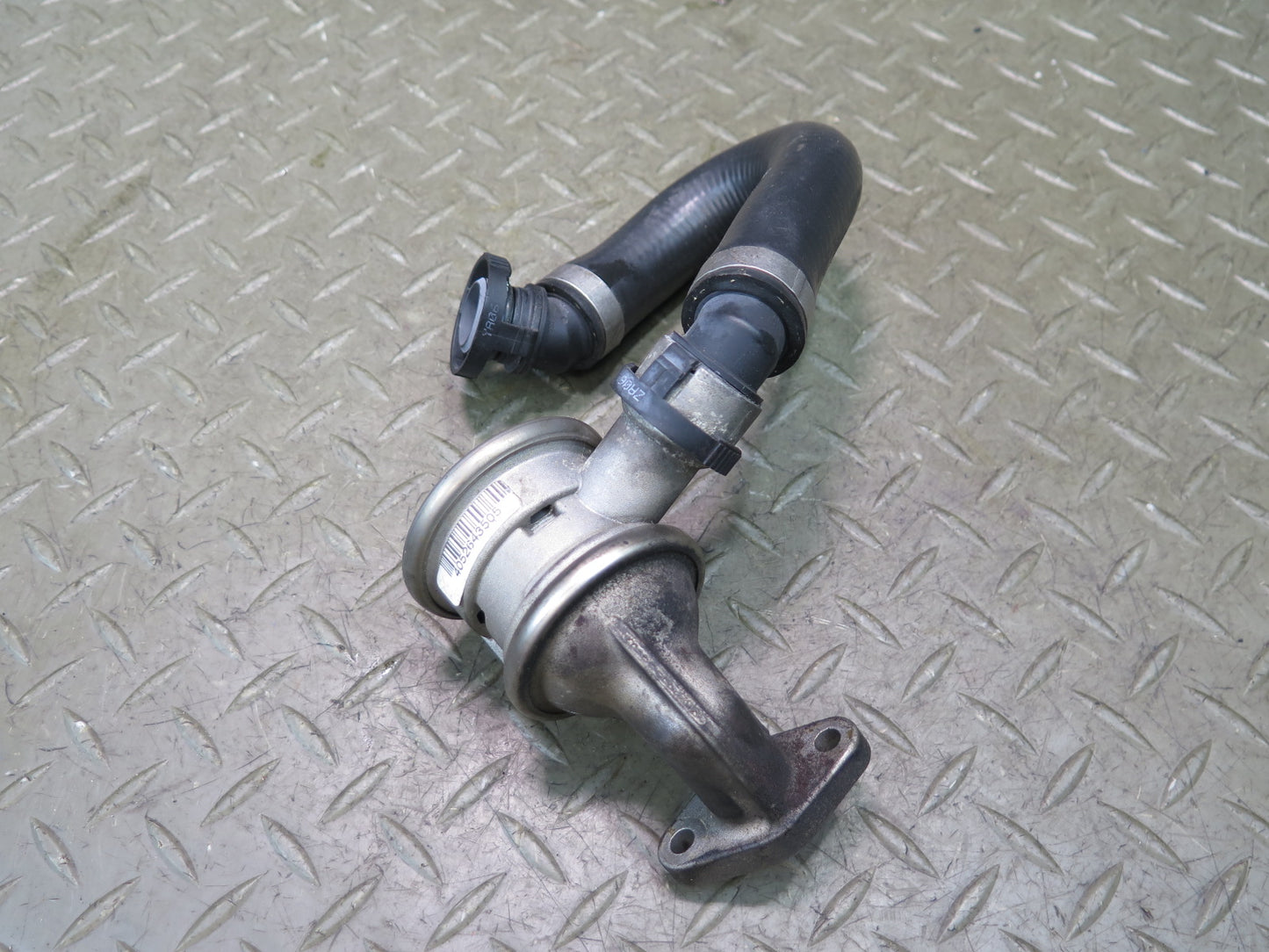01-06 BMW E46 330Ci EGR Exhaust Check Valve w Hose OEM