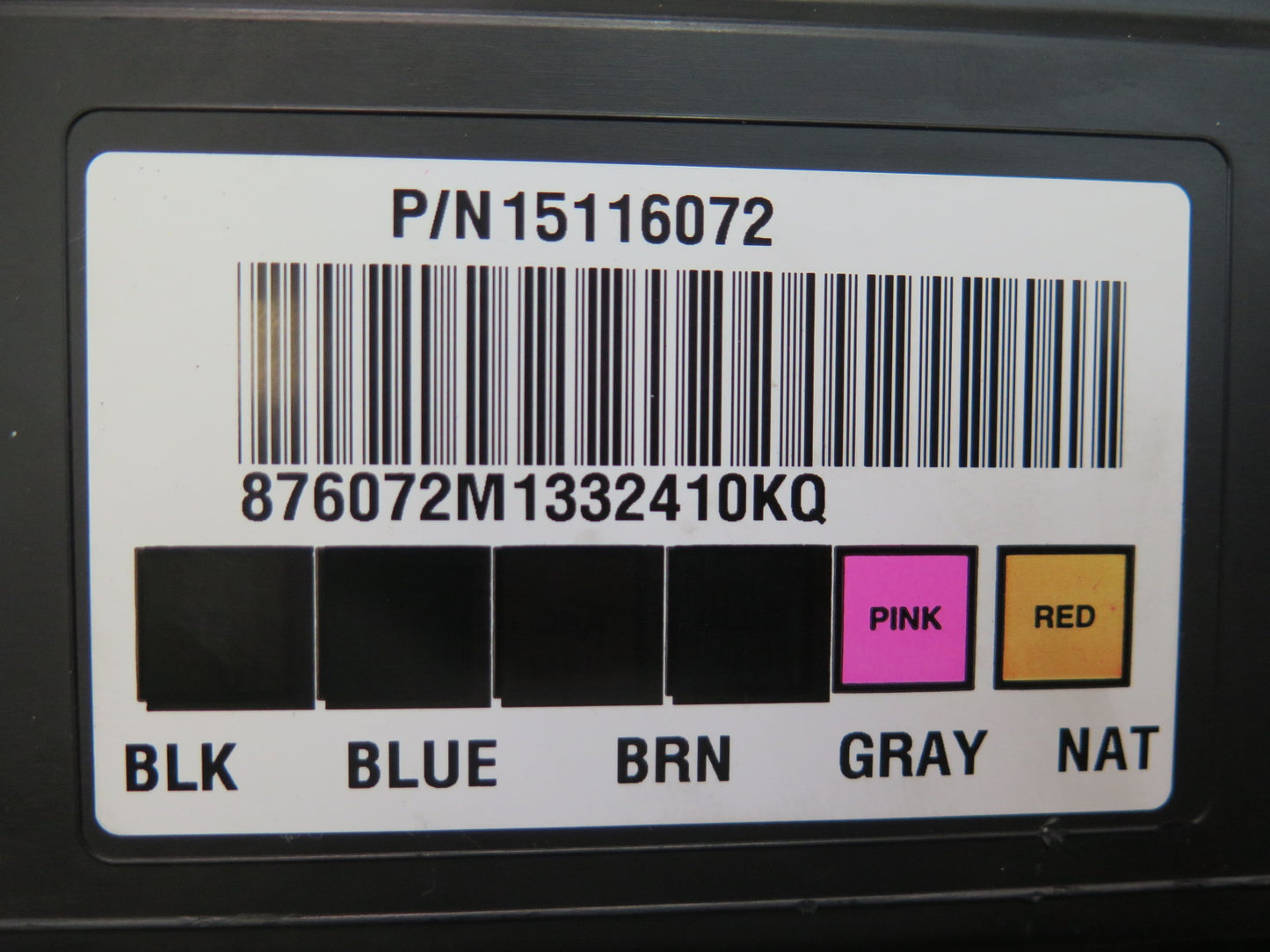 2003-2007 Hummer H2 Body Control Module Unit BCM BCU 15116072