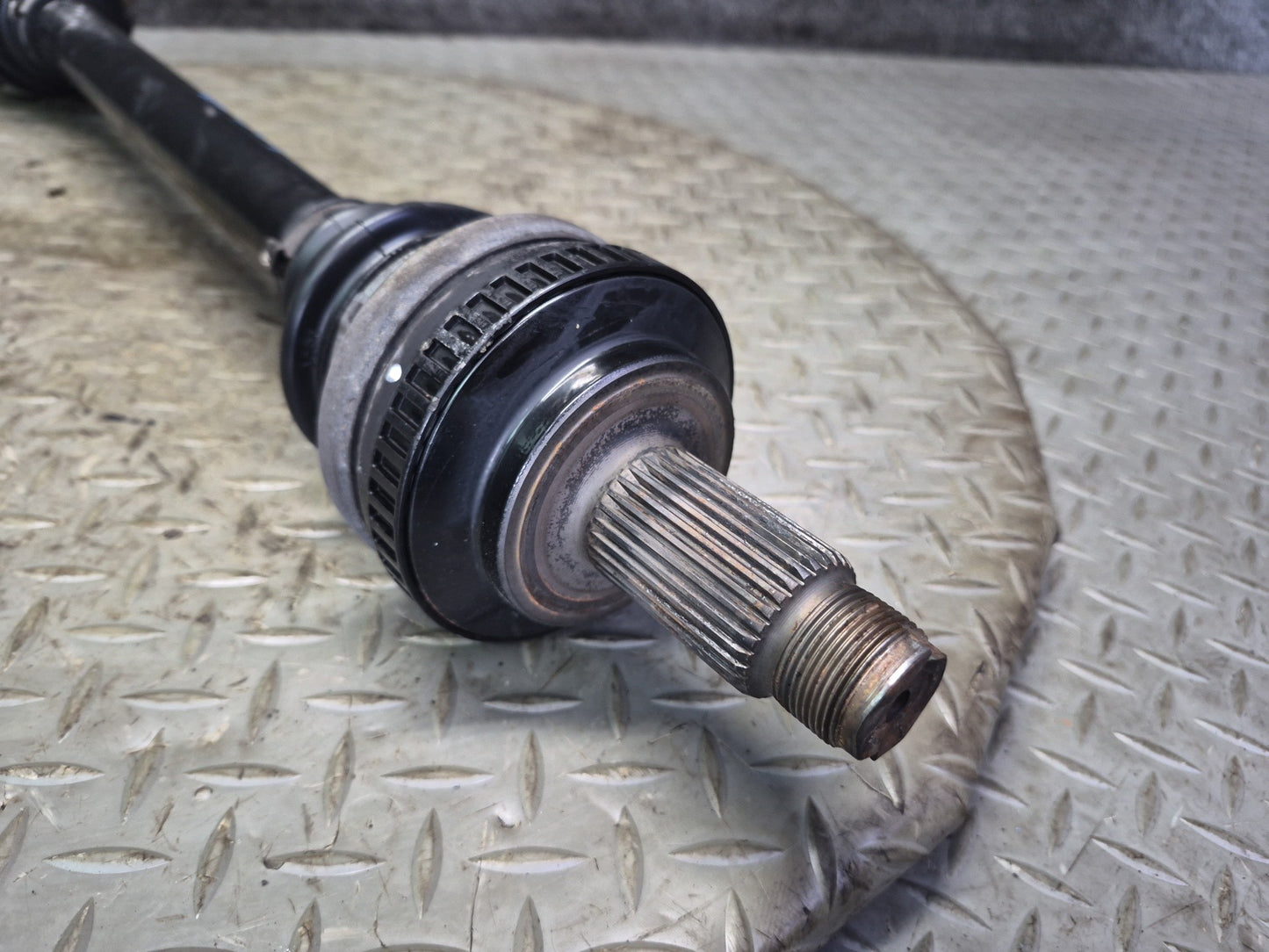 01-06 BMW E46 330i 330Ci M54 RWD A/T Rear Left Suspension Axle Shaft 110K OEM