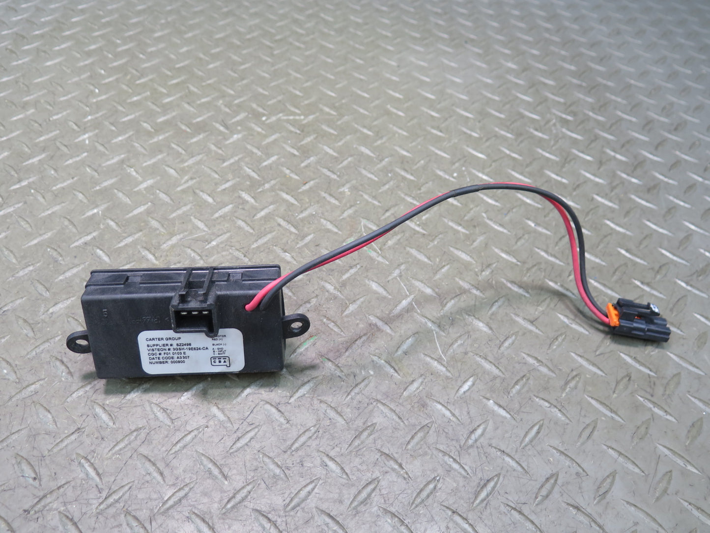2003-2007 Hummer H2 A/C Heater Blower Motor Fan Resistor 3GSH-19E624-CA