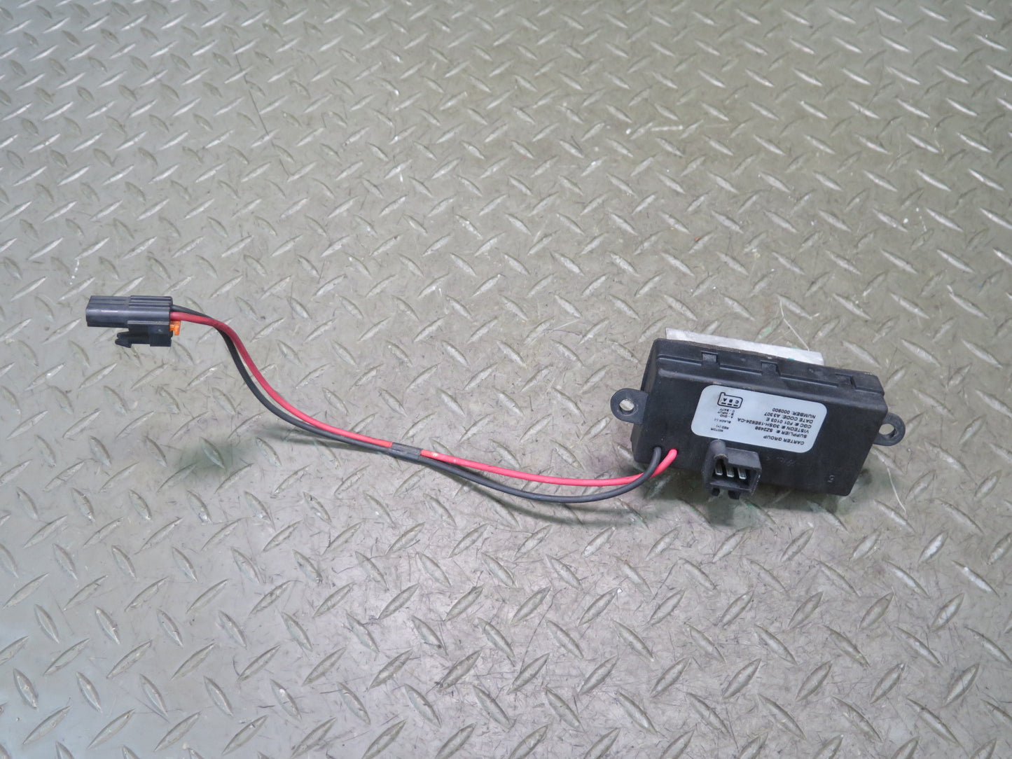 2003-2007 Hummer H2 A/C Heater Blower Motor Fan Resistor 3GSH-19E624-CA
