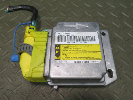 03-04 HUMMER H2 SRS AIRBAG CONTROL MODULE UNIT W/ SENSOR SET OEM