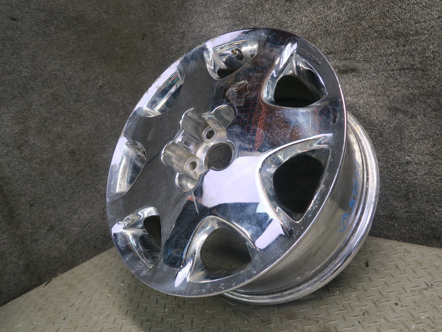 01-03 Lexus UCF30L LS430 Factory 17" R17 Alloy Wheel Rim 17x7.5J ET45 Chrome OEM