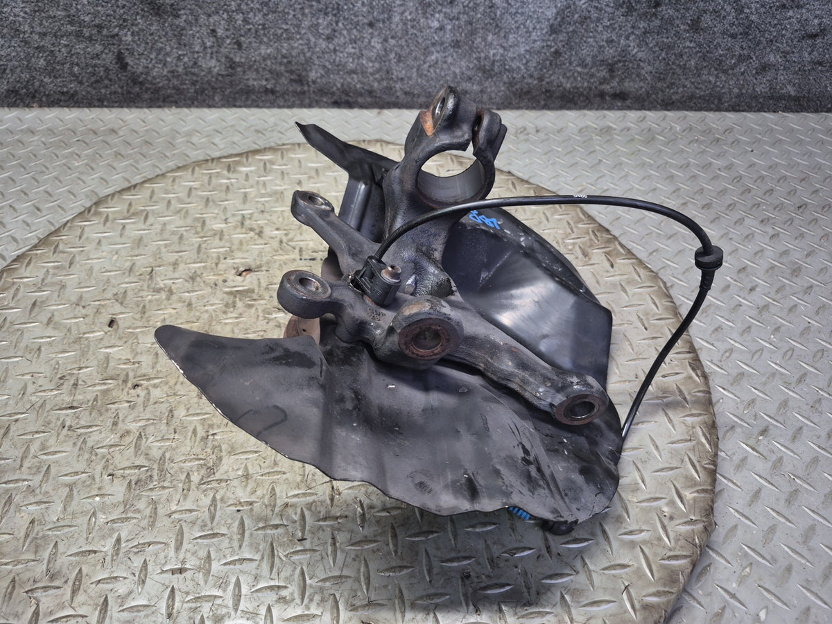 02-06 BMW E46 330ci RWD Front Left Spindle Knuckle Wheel Hub Bearing 110K OEM