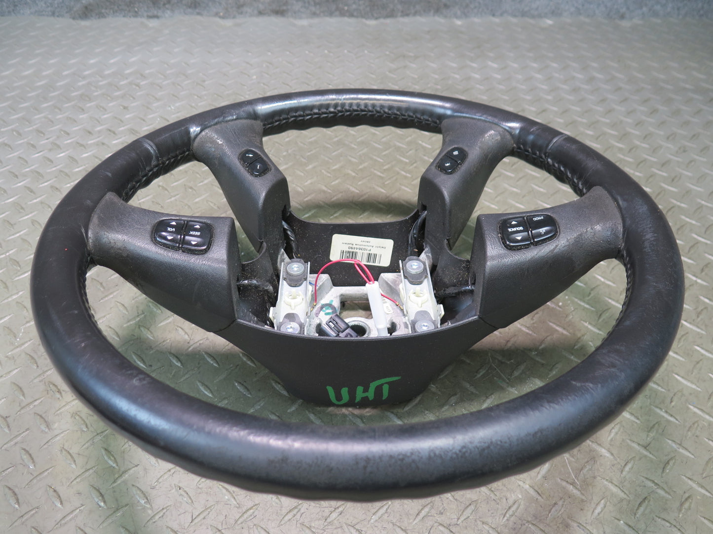 2003-2007 Hummer H2 Leather Black Steering W/ Controls