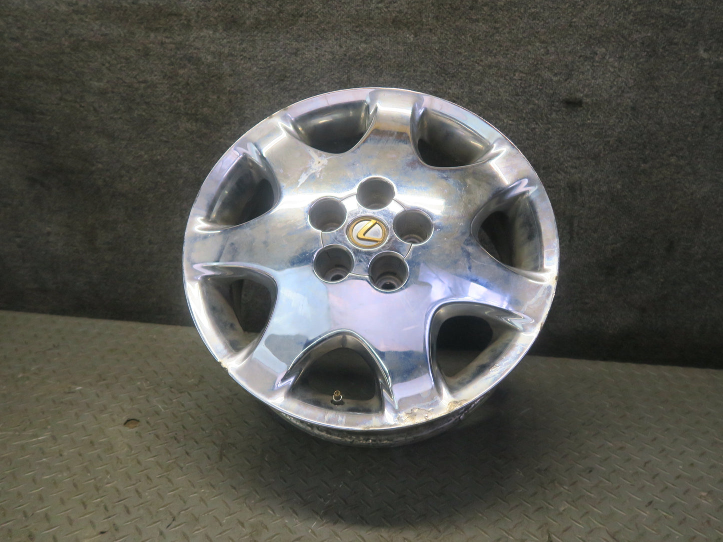 01-03 Lexus UCF30 LS430 Set of 4 Alloy R17" Wheel Rim 17x7.5JJ ET45 Chrome OEM