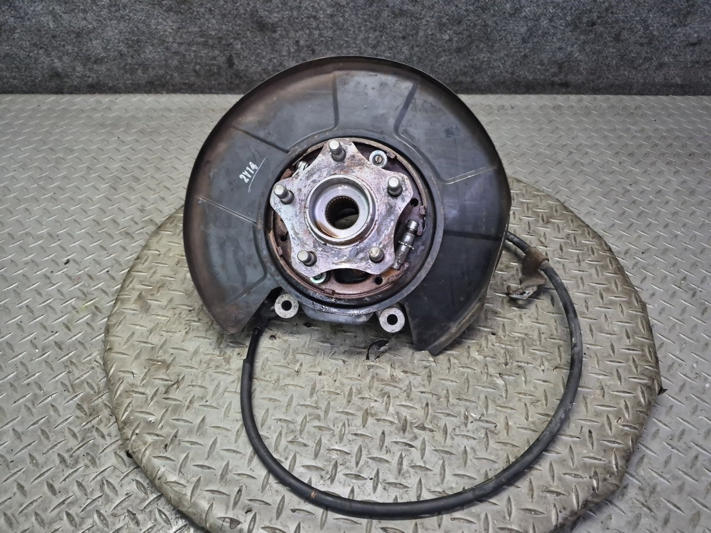 10-20 Nissan Z34 370Z Rear Right Spindle Knuckle Wheel Hub Bearing 72K Miles OEM