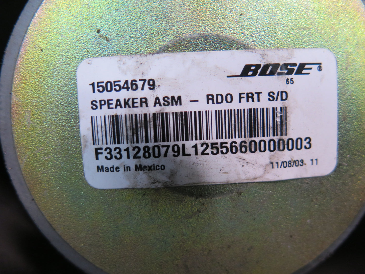 2003-2007 Hummer H2 Front Left & Right Door Bose Speaker Set of 2