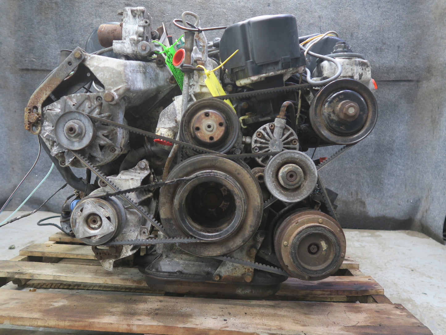 86-91 Mercedes W126 560SEL M117 117.968 5.6L A/T Complete Engine Motor 107K OEM