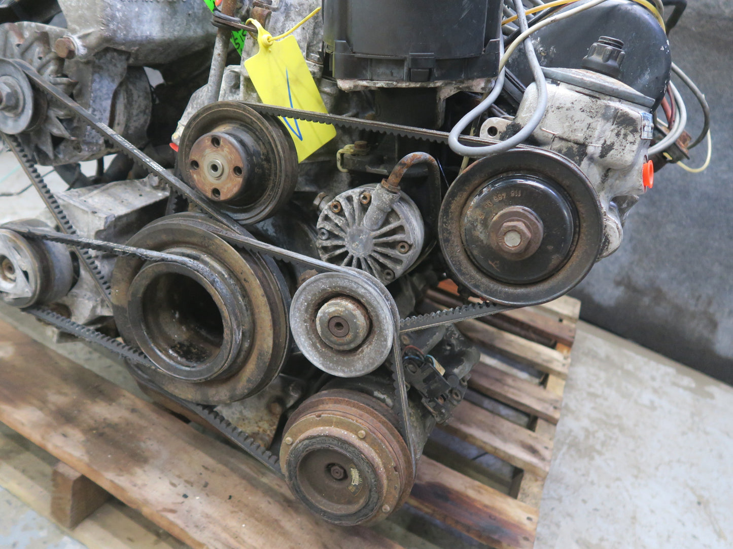 86-91 Mercedes W126 560SEL M117 117.968 5.6L A/T Complete Engine Motor 107K OEM