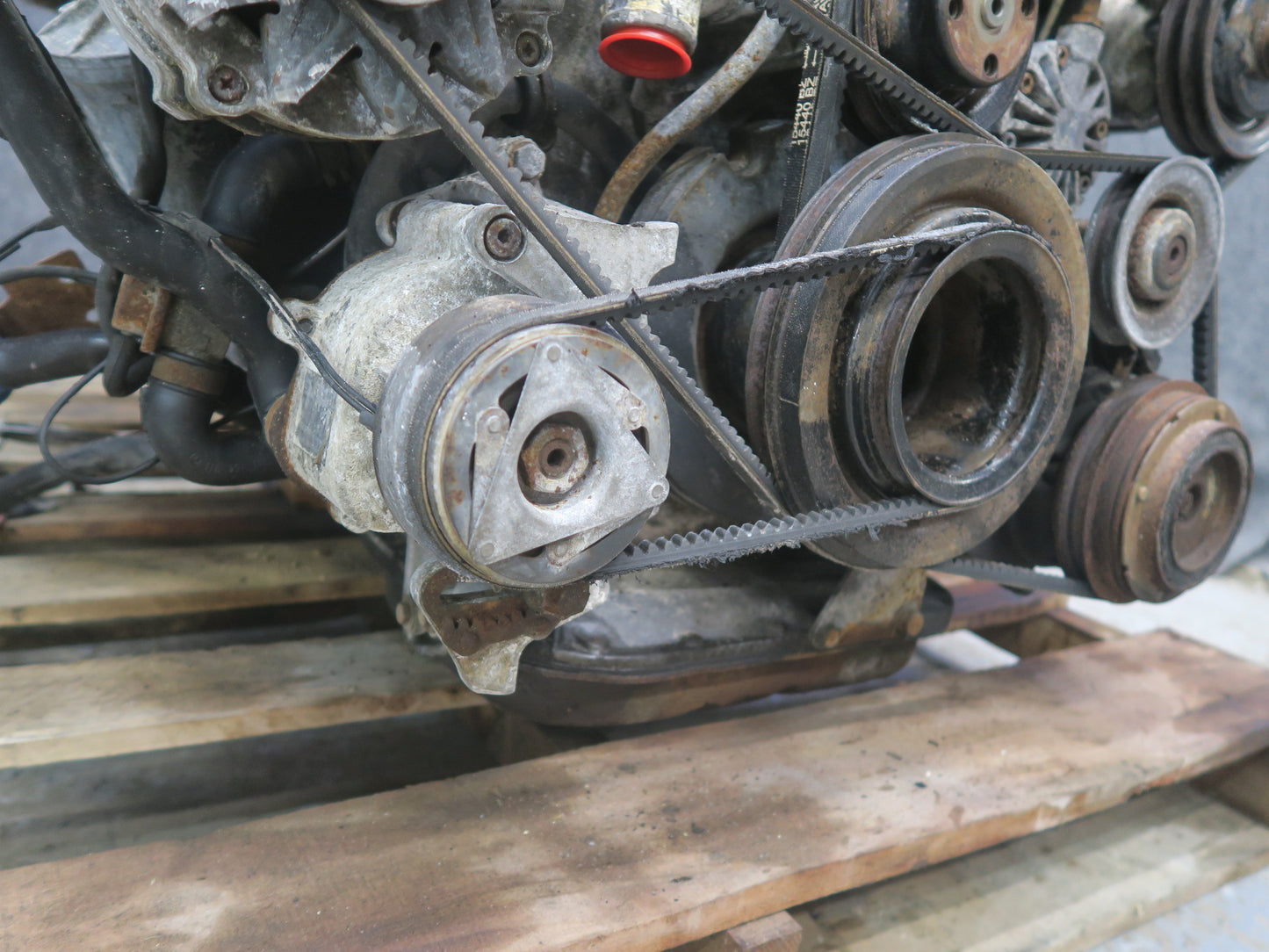 86-91 Mercedes W126 560SEL M117 117.968 5.6L A/T Complete Engine Motor 107K OEM