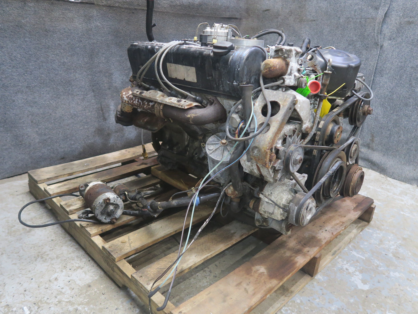 86-91 Mercedes W126 560SEL M117 117.968 5.6L A/T Complete Engine Motor 107K OEM