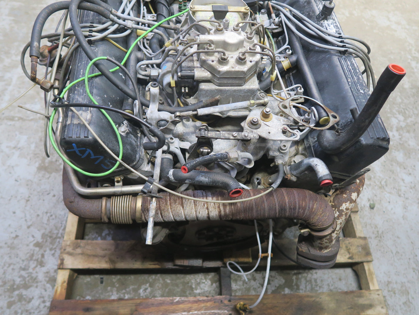 86-91 Mercedes W126 560SEL M117 117.968 5.6L A/T Complete Engine Motor 107K OEM