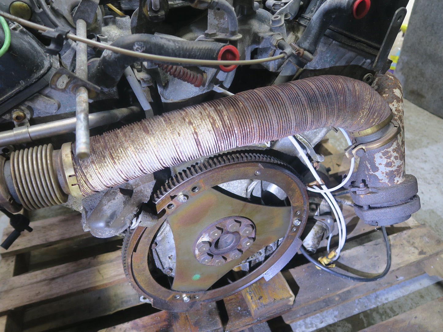 86-91 Mercedes W126 560SEL M117 117.968 5.6L A/T Complete Engine Motor 107K OEM