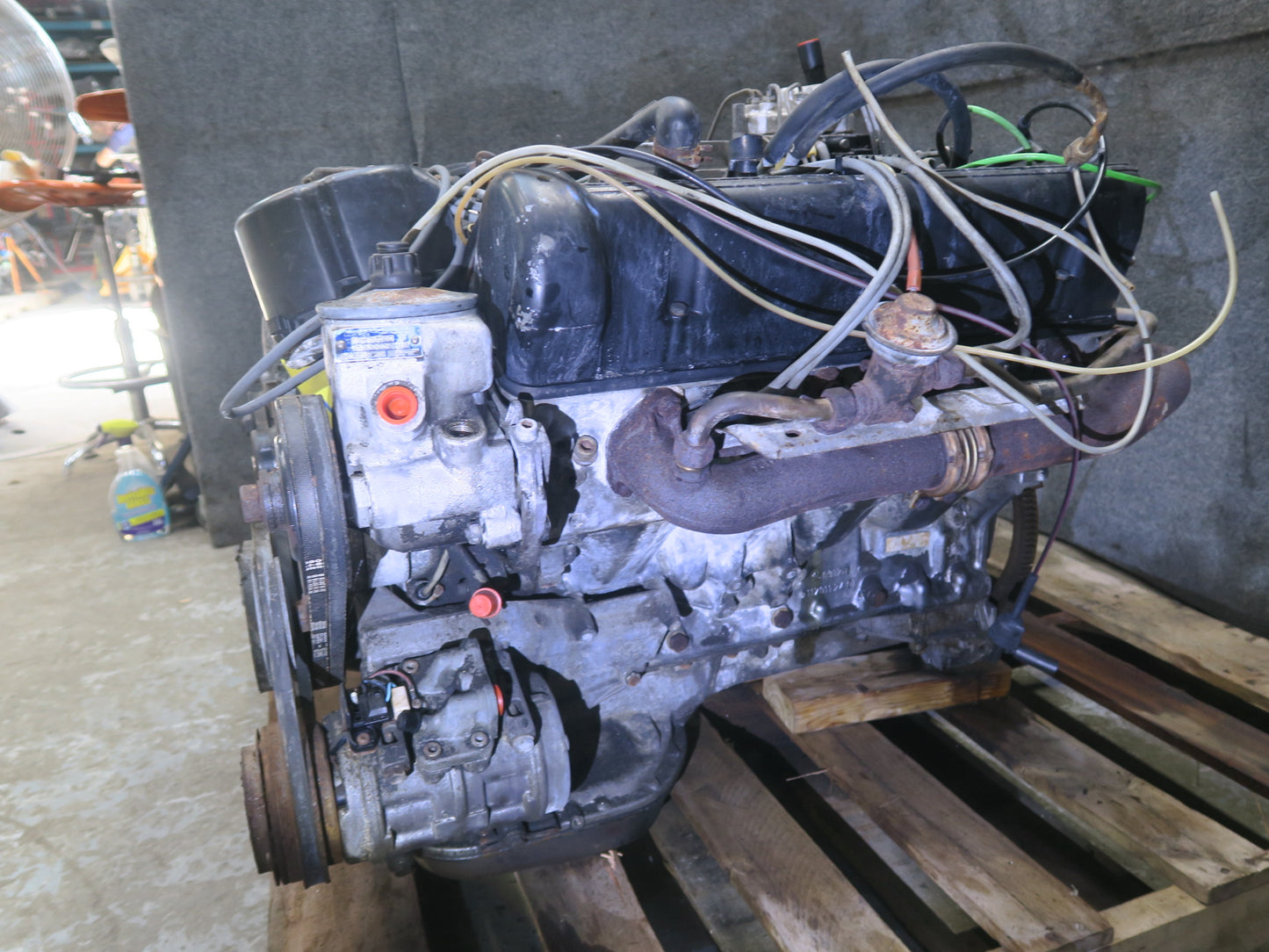86-91 Mercedes W126 560SEL M117 117.968 5.6L A/T Complete Engine Motor 107K OEM