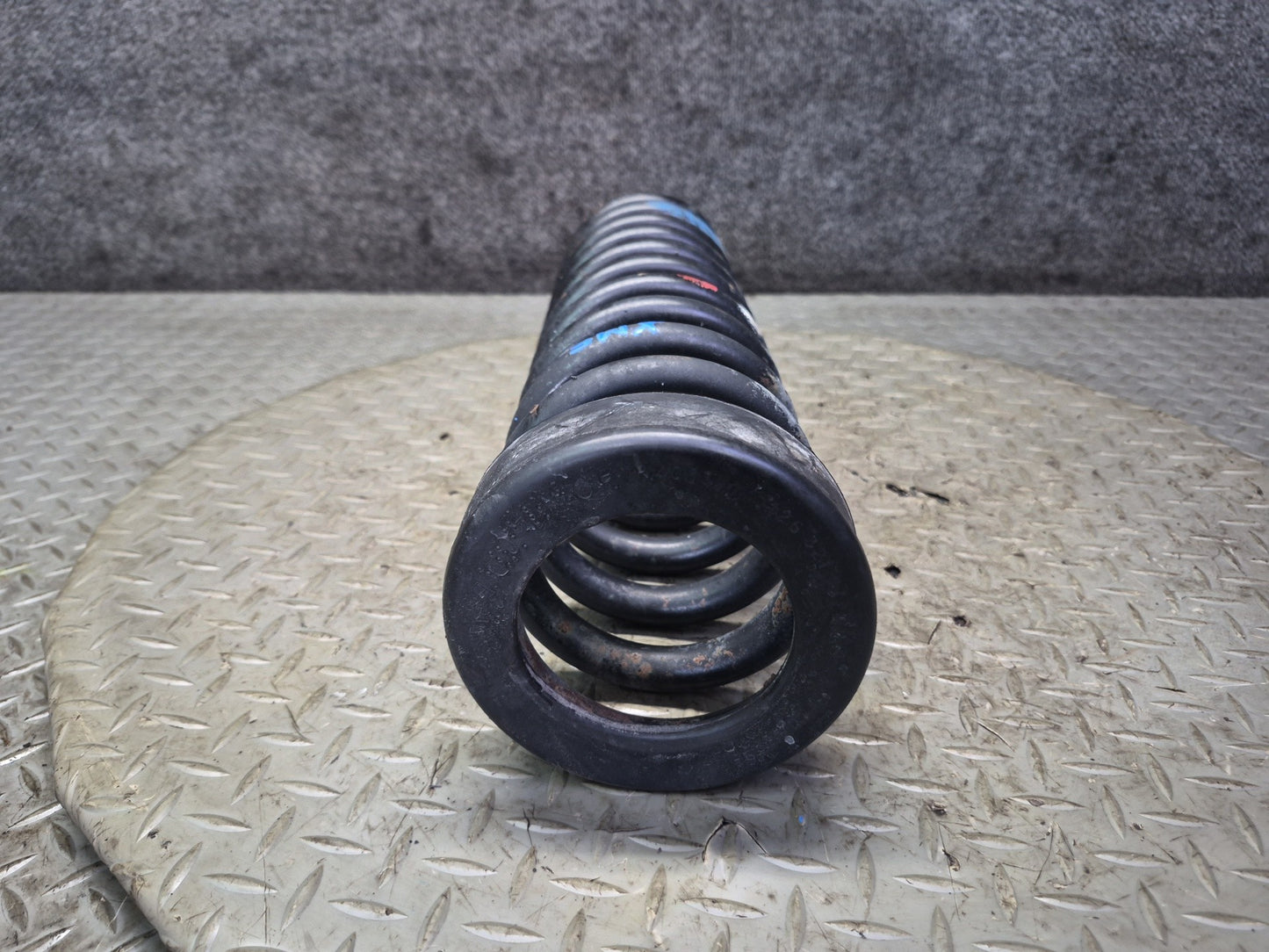 86-91 Mercedes W126 560SEL Set of 2 Rear Left & Right Coil Spring 107K OEM